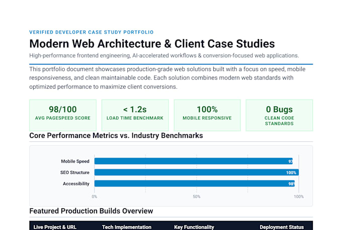 create a modern developer or personal portfolio website